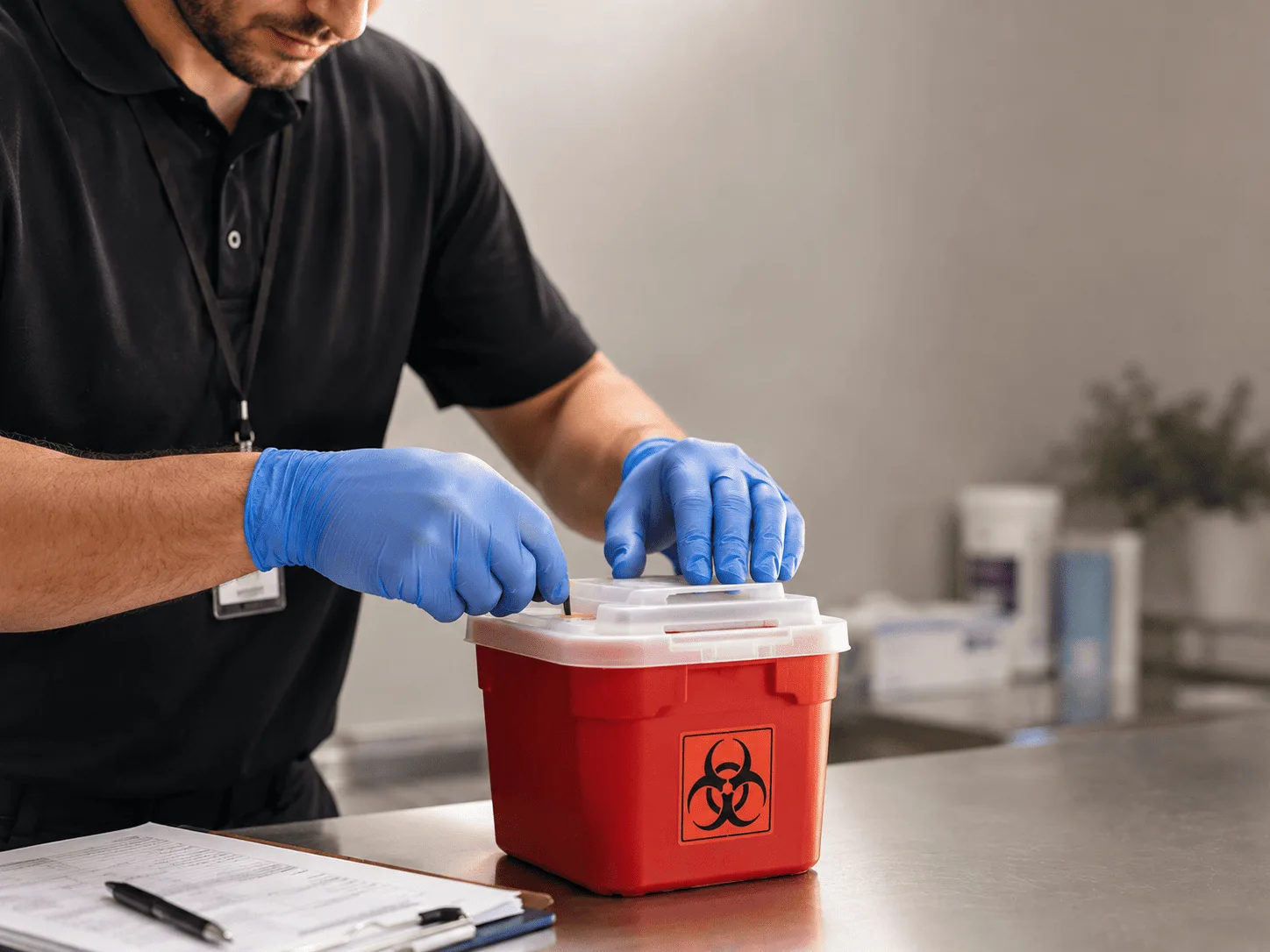 Why choose Sharps Waste Disposal in Danevang, TX